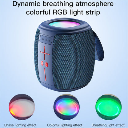 Enceinte Portable Bluetooth Yesido YSW14, 5W, RGB, Bleue