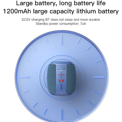 Yesido YSW14 Portable Bluetooth Speaker, 5W, RGB, Blue