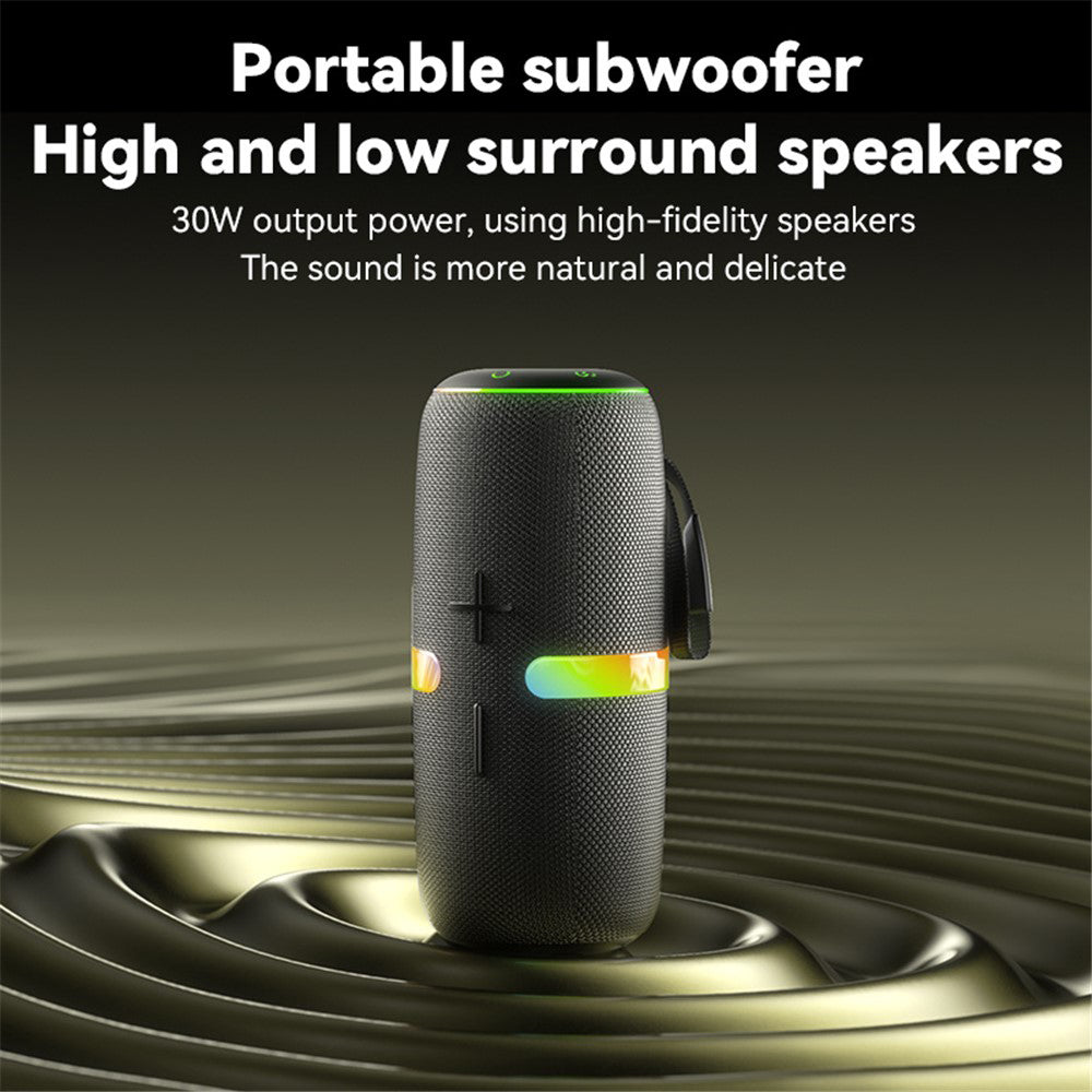 Enceinte Portable Bluetooth Yesido YSW22, 30W, RGB, Étanche, Noire