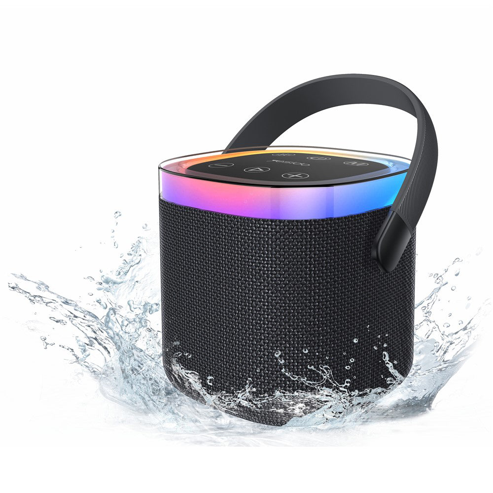 Enceinte Portable Bluetooth Yesido YSW25, 5W, RGB, Noire