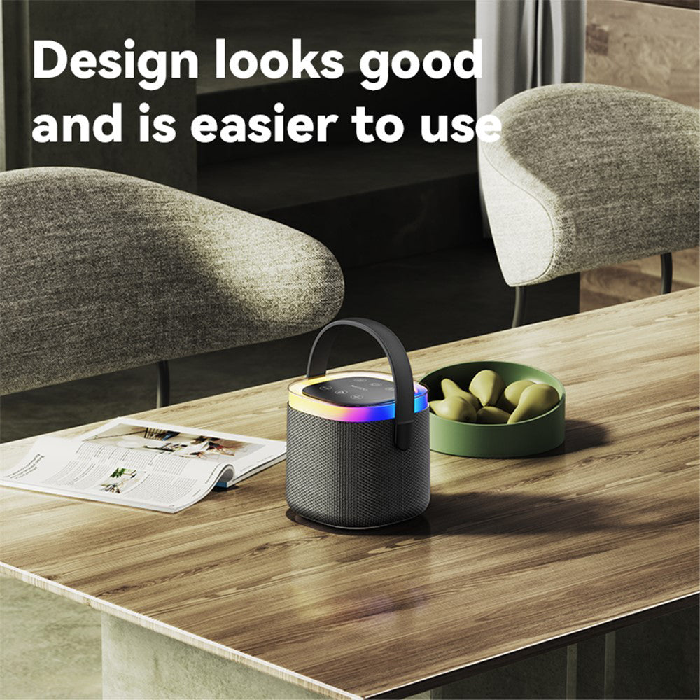 Enceinte Portable Bluetooth Yesido YSW25, 5W, RGB, Noire