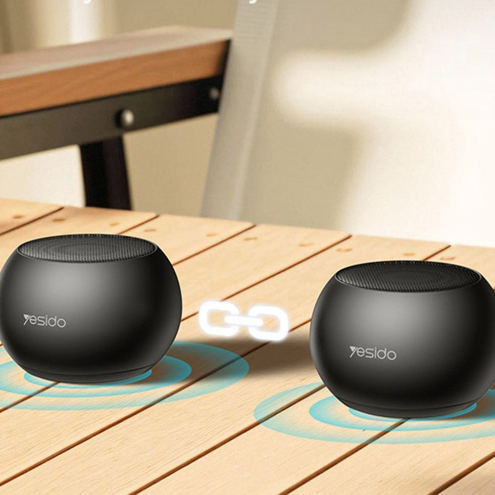 Enceinte Bluetooth Yesido YSW33, 3W, Noire