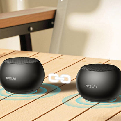 Enceinte Bluetooth Yesido YSW33, 3W, Noire