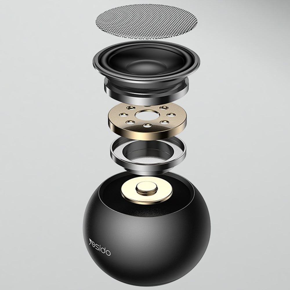 Enceinte Bluetooth Yesido YSW33, 3W, Noire