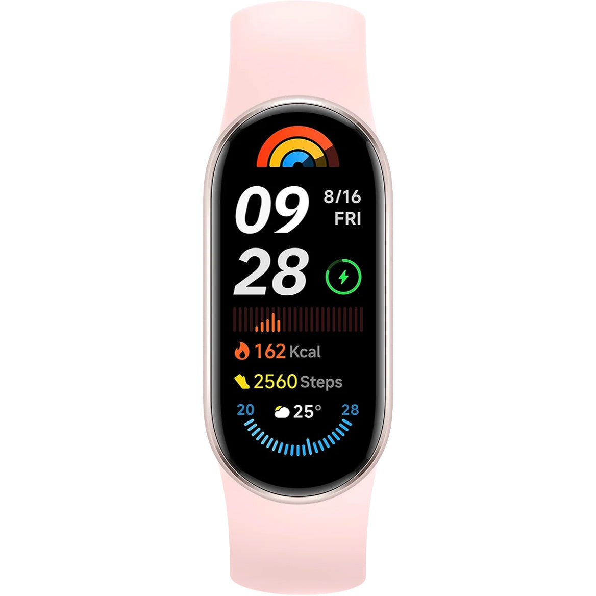 Xiaomi Mi Smart Band 9 Bracelet de fitness, rose BHR834545GL 