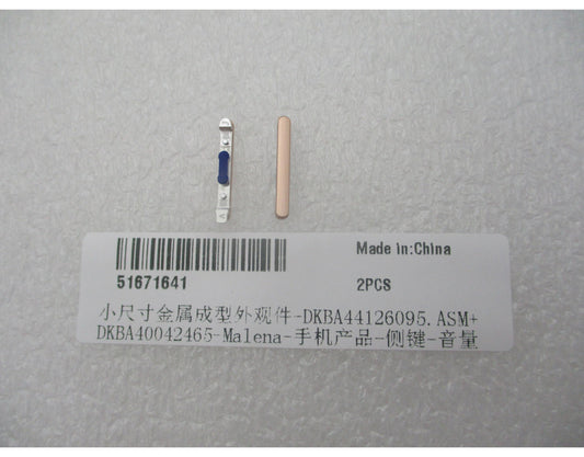 Bouton de volume Huawei Pura 90s Pro, orange (Orange Soda), kit de réparation 51671641