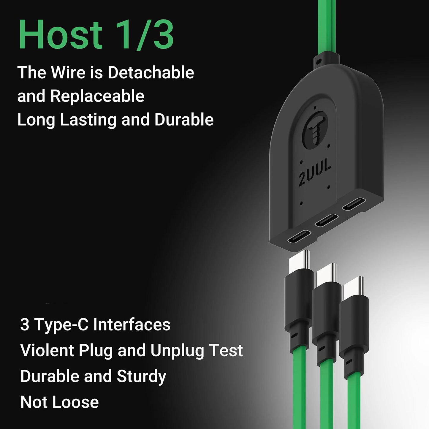 Câble d'alimentation 2UUL PW02 pour Apple iPhone / série Android