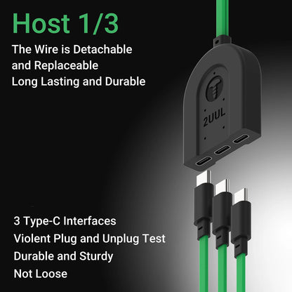 Câble d'alimentation 2UUL PW02 pour Apple iPhone / série Android