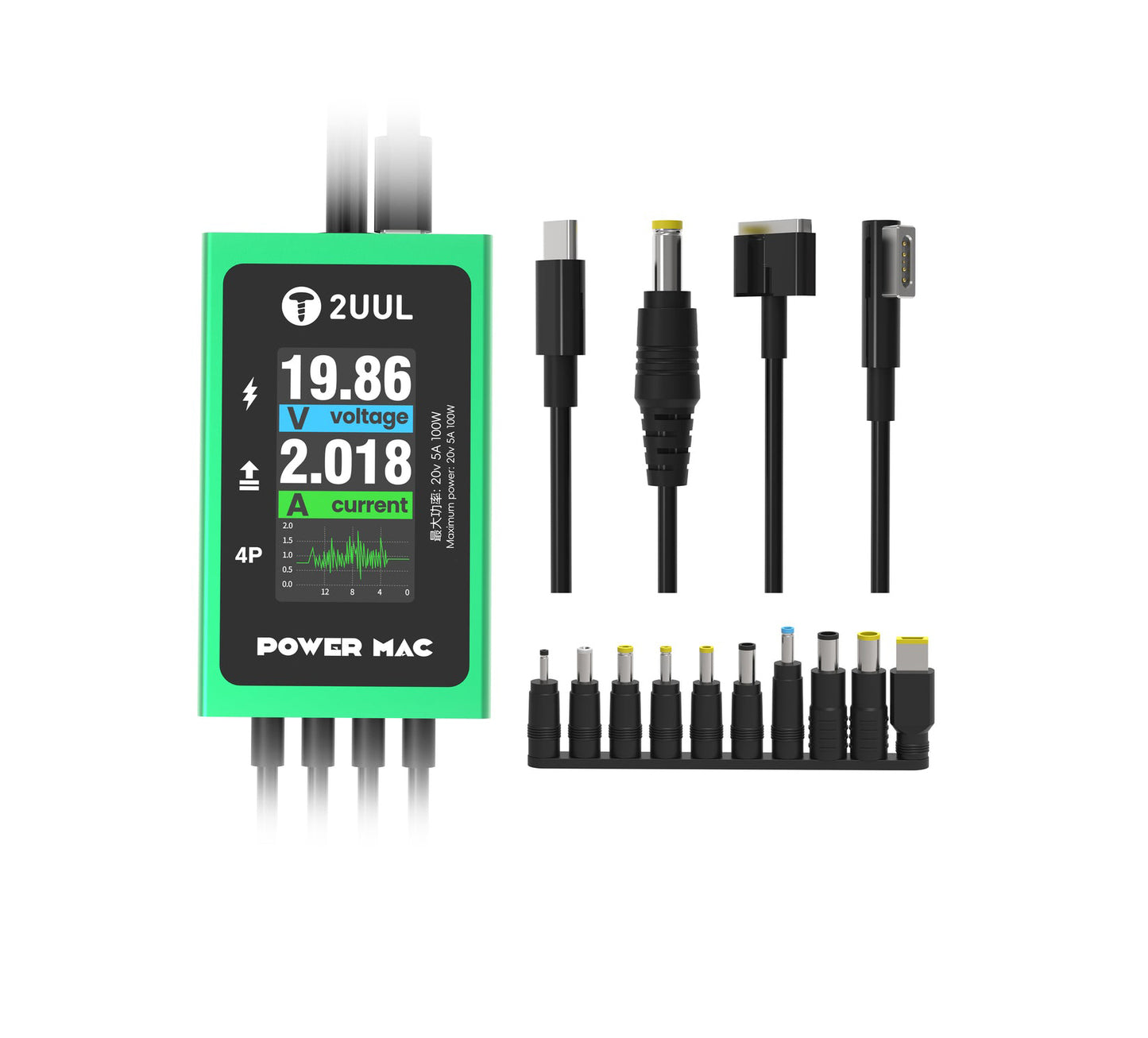 Câble d'Alimentation 2UUL PW08 pour Ordinateurs Portables