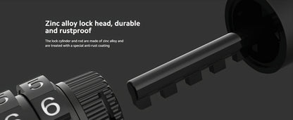 Câble Antivol Xiaomi pour Trottinette Électrique, Noir BHR6751GL