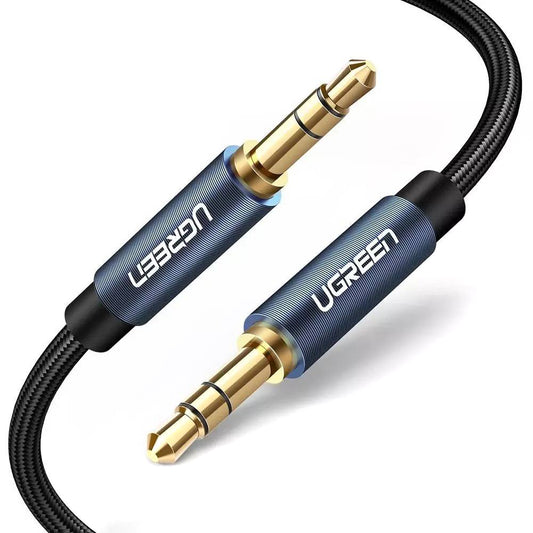 Câble Audio 3.5mm - 3.5mm UGREEN AV112, 1m, Bleu
