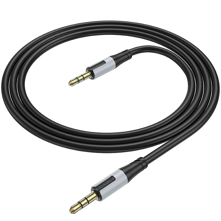 Câble audio 3,5mm - 3,5mm haut-parleur BL19 Creator, 1m, Noir 