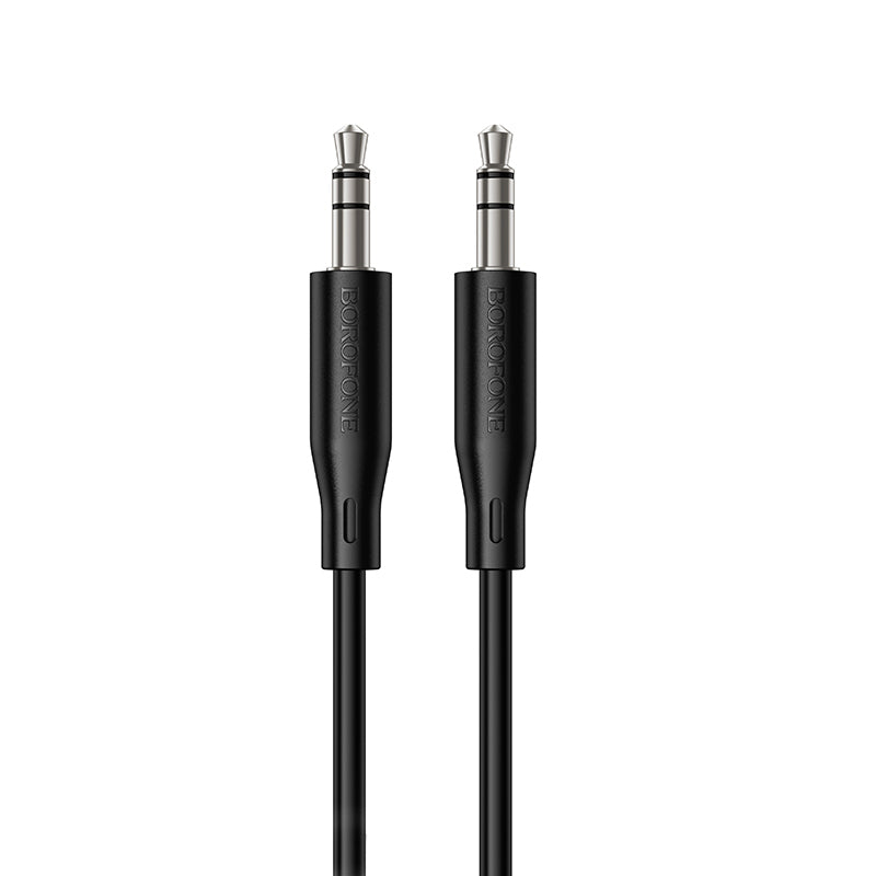 Câble Audio 3,5 mm - 3,5 mm Borofone BL26 Standard, 1 m, Noir