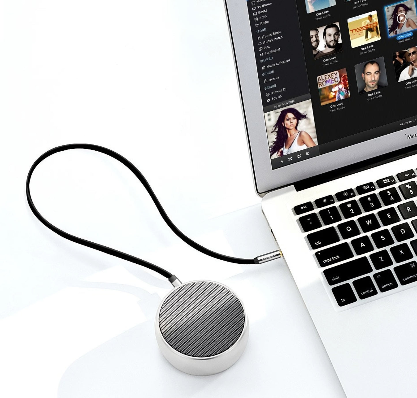 Câble Audio 3.5mm - 3.5mm UGREEN AV119 Angled, 3m, Noir