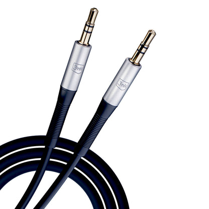 Câble Audio 3,5 mm - 3,5 mm 3MK, 1m, Noir