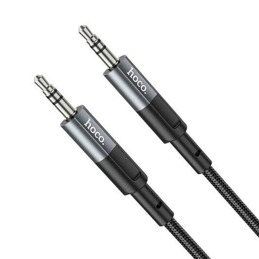 Audio Cable 3.5mm - 3.5mm HOCO UPA23, 1m, Gray