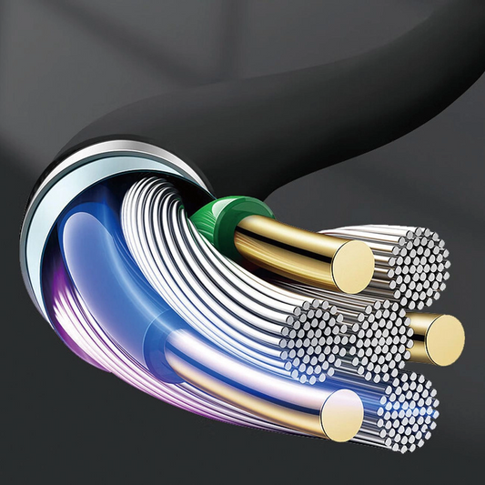 Câble Audio 3,5 mm - 3,5 mm Dudao L12s, 1m, Noir