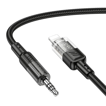 Câble Audio Lightning - 3.5mm HOCO UPA27, 1.2m, Noir