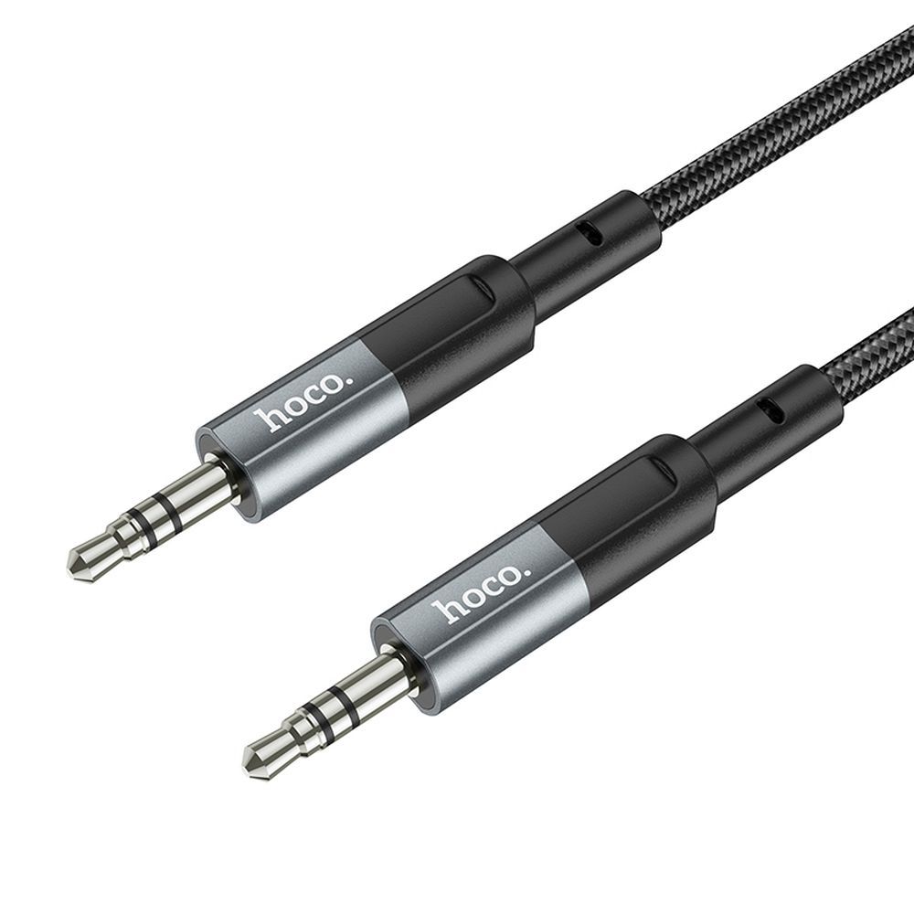 Câble Audio 3.5mm - 3.5mm HOCO UPA23, 1m, Gris