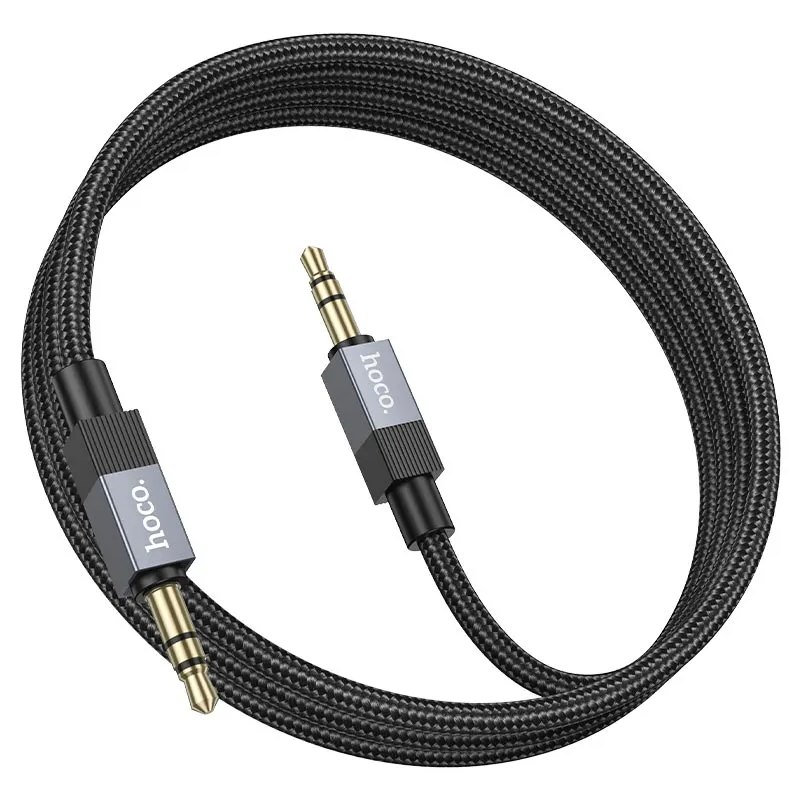 Câble Audio 3.5mm - 3.5mm HOCO UPA32, 1m, Noir