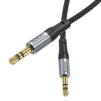 Câble Audio 3.5mm - 3.5mm HOCO UPA26, 1m, Noir