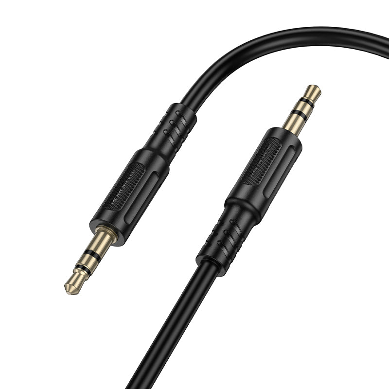Audio Cable 3.5mm - 3.5mm Borofone BL25 Nice, 1m, Black