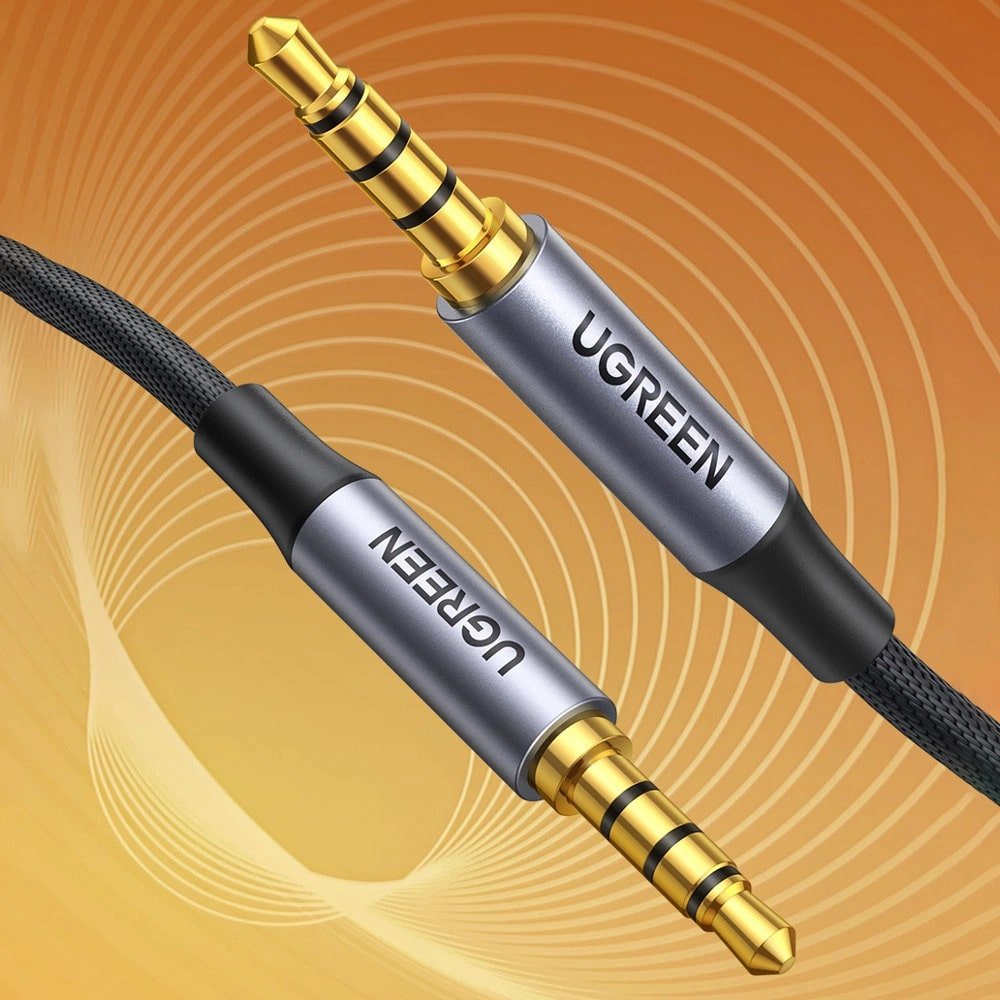 Câble Audio 3.5mm - 3.5mm UGREEN AV183, 3m, Noir