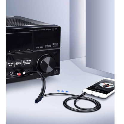 Câble Audio 3.5mm - 2 x RCA UGREEN AV116, 1.5m, Noir