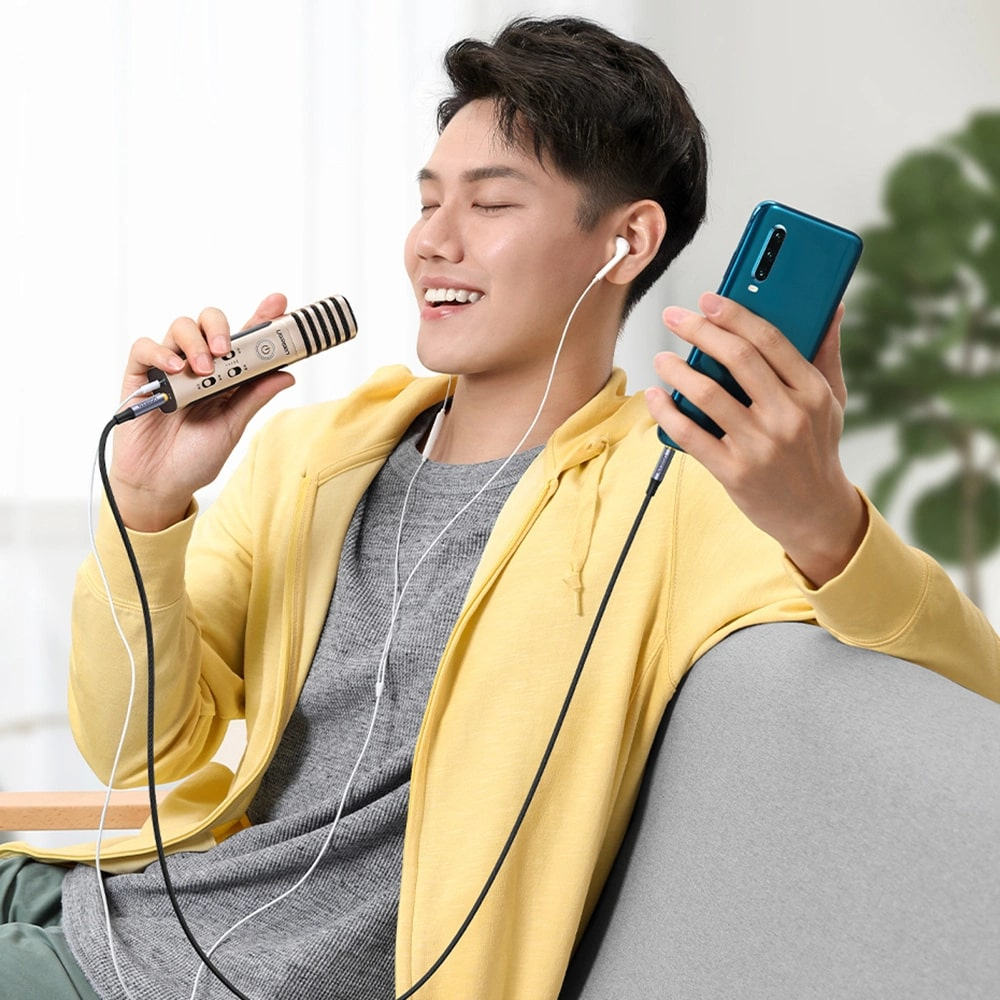 Câble Audio 3.5mm - 3.5mm UGREEN AV183, 3m, Noir