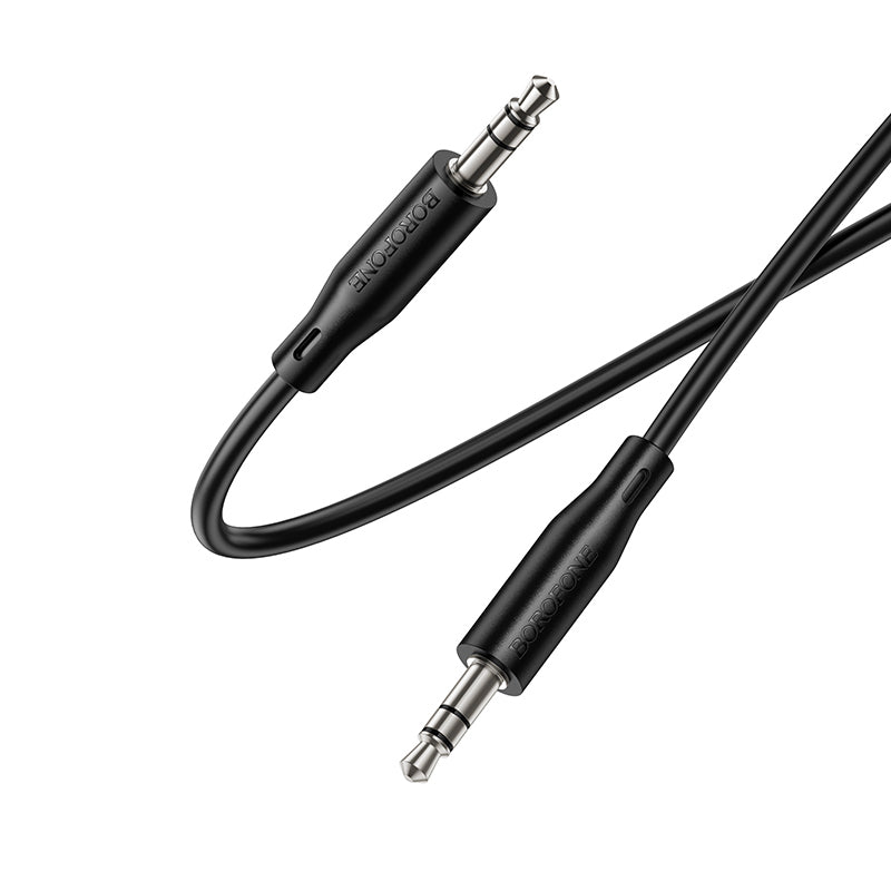 Câble Audio 3,5 mm - 3,5 mm Borofone BL26 Standard, 1 m, Noir
