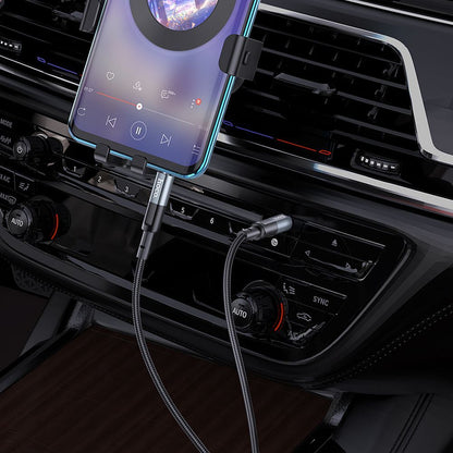 Câble Audio 3.5mm - 3.5mm HOCO UPA23, 1m, Gris