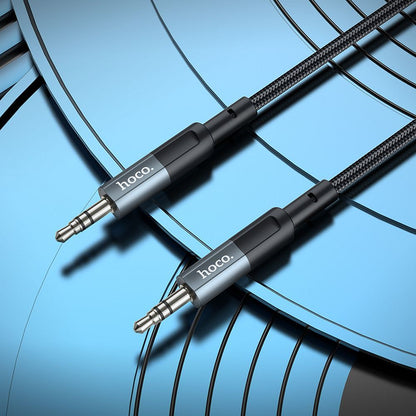 Câble Audio 3.5mm - 3.5mm HOCO UPA23, 1m, Gris