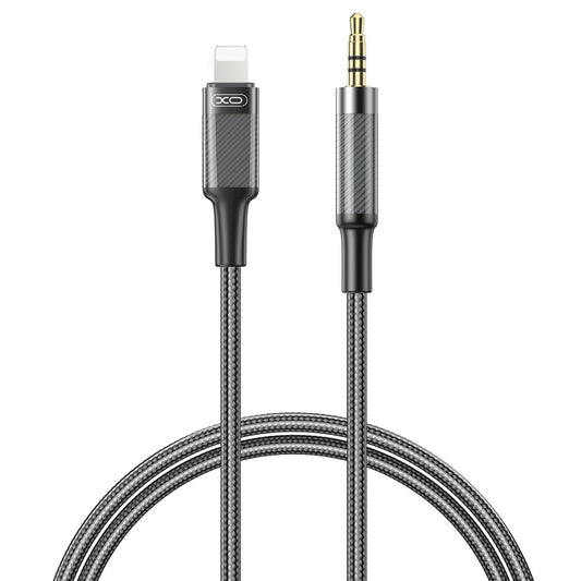 Lightning Audio Cable - 3.5mm XO Design NB-R279A, 1m, Black