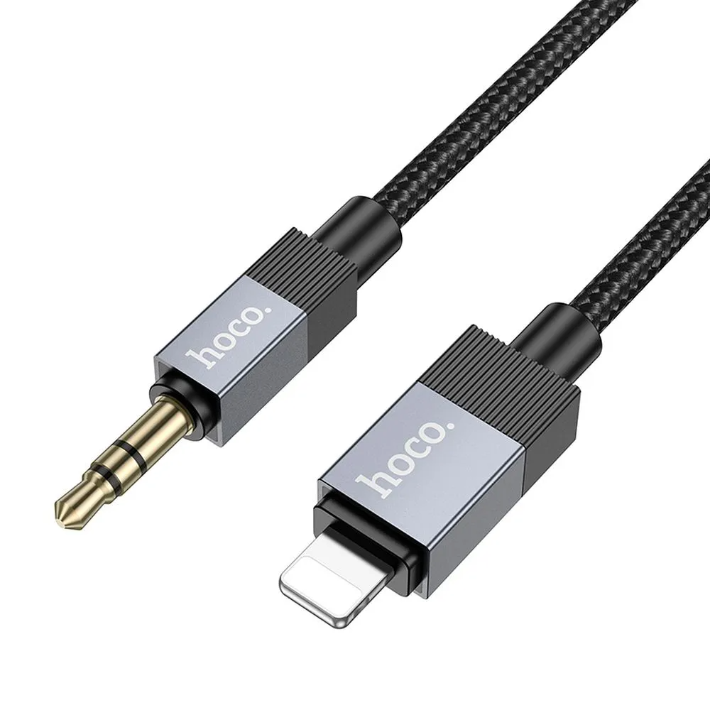Câble Audio Lightning - 3.5mm HOCO UPA32A, 1m, Noir
