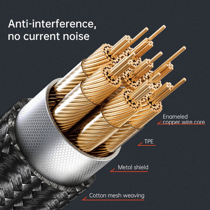 Câble Audio Lightning - 3.5mm McDodo CA-0890, 1.8m, Noir