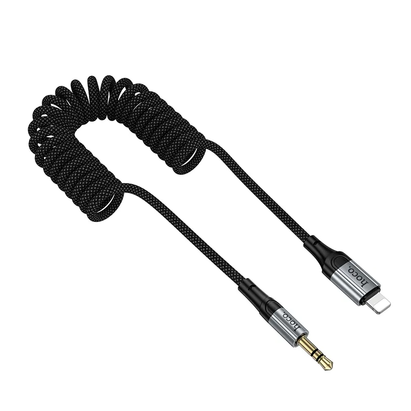 Câble Audio Lightning - 3.5mm HOCO UPA33A, 1.5m, Noir