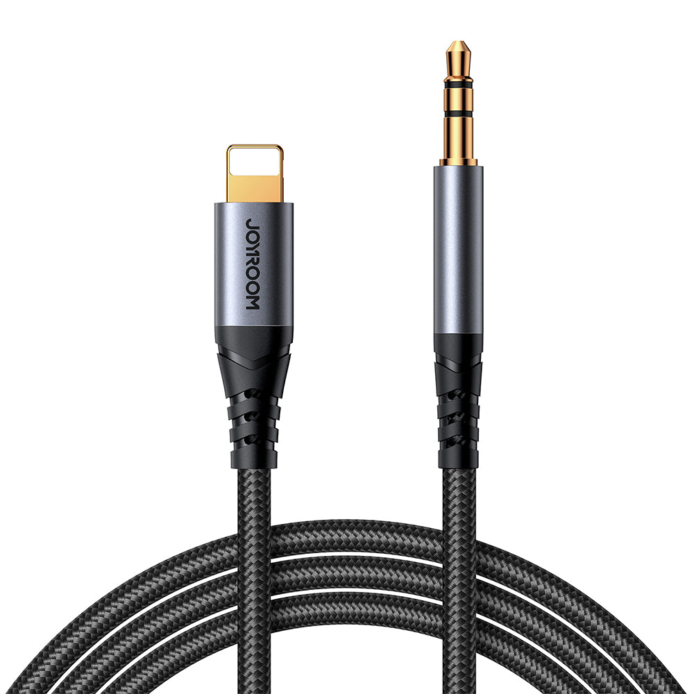 Câble Audio Lightning - 3.5mm Joyroom SY-A06, 1.2m, Noir