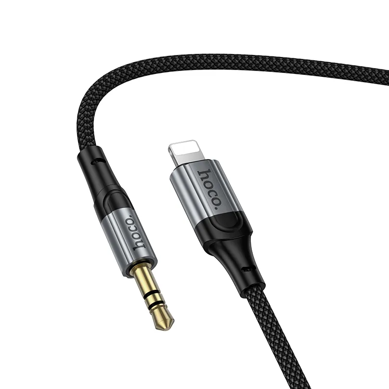 Câble Audio Lightning - 3.5mm HOCO UPA33A, 1.5m, Noir