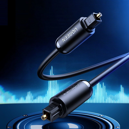 UGREEN AV122 Optical Audio Cable, Toslink / SPDIF, 1.5m, Black