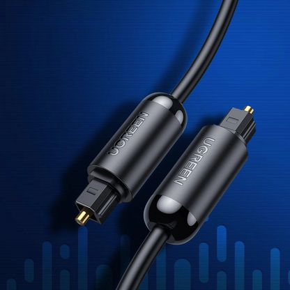 UGREEN AV122 Optical Audio Cable, Toslink / SPDIF, 1.5m, Black