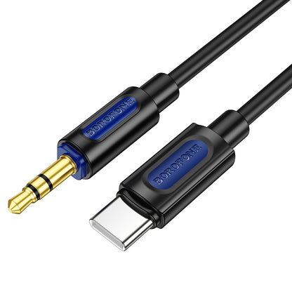 Câble audio USB-C - 3,5 mm BL20, 1 m, noir 