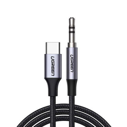 Câble Audio USB-C - 3,5 mm UGREEN CM450 (20192), 1m, Gris