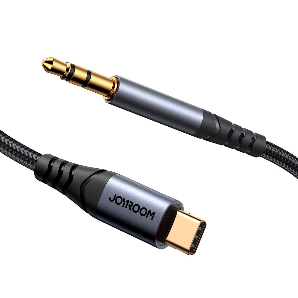 Câble Audio USB-C - 3.5mm Joyroom SY-A07, 1.2m, Noir