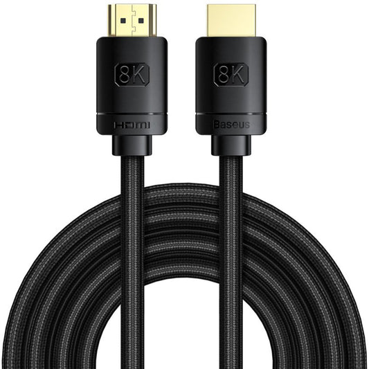 Câble Vidéo Baseus High Definition Series, HDMI - HDMI, 8K, 3m, Noir CAKGQ-L01
