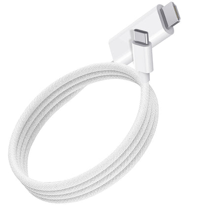 Câble audio et vidéo USB-C - HDMI WiWu Wi-PS001, 1.8m, blanc