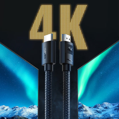 Câble vidéo UGREEN HD119, HDMI - HDMI, 4K, 1m, Noir