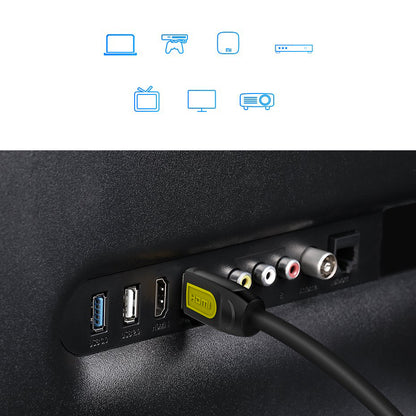 Câble Vidéo UGREEN HD101, HDMI - HDMI, 4K, 1m, Noir