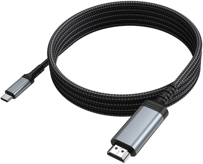 Câble Audio et Vidéo USB-C - HDMI HOCO UA43, 1.8m, Gris
