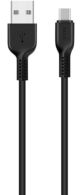 Câble de Données et de Charge USB-A - USB-C HOCO X13 Easy, 18W, 1m, Noir