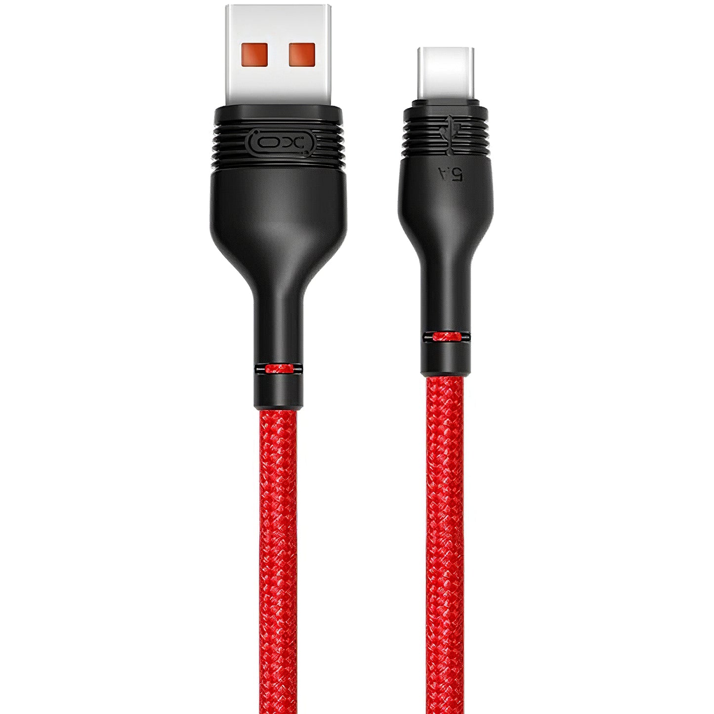 Câble de données et de charge USB-A vers USB-C XO Design NB55, 40W, 1m, rouge